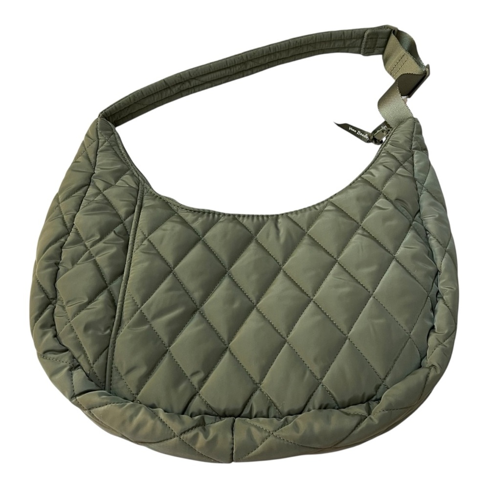 Vera Bradley Quilted Ultra Light Sage Green Shoulder Bag NWT